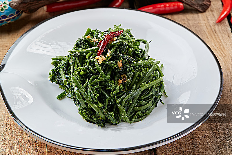 美味凉拌蕨菜图片素材