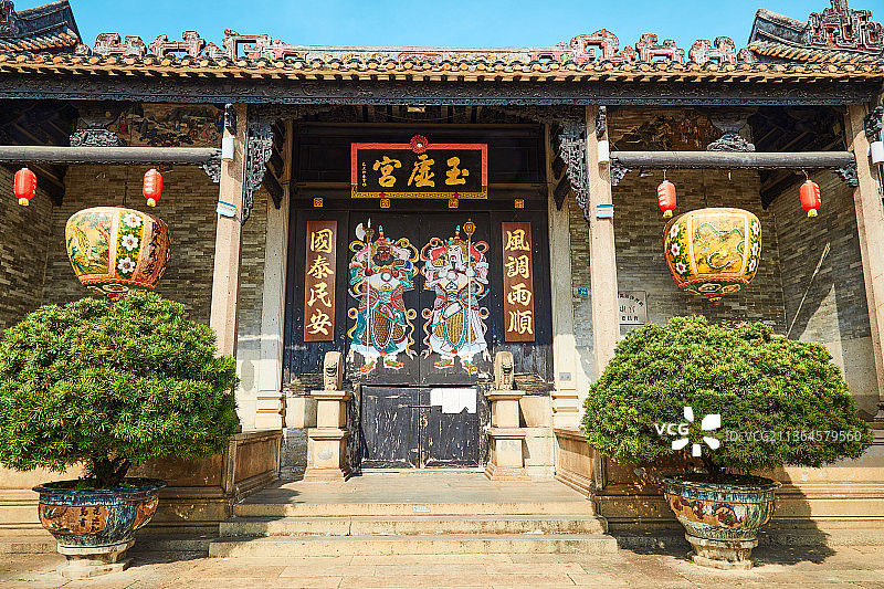 广州番禺旅游风景区沙湾古镇玉虚宫图片素材