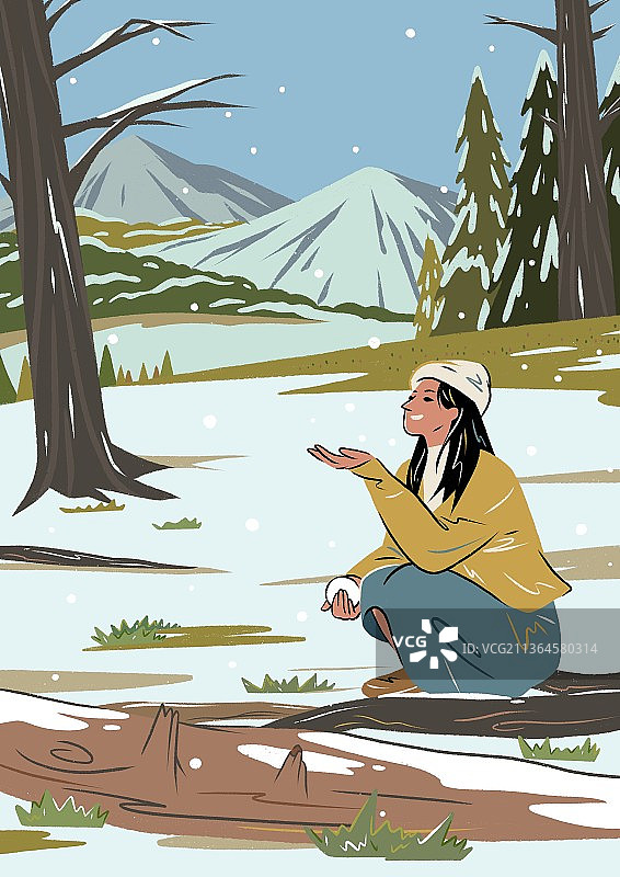 节气立冬冬天图片素材