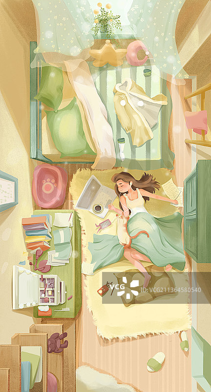 夏季的午后图片素材