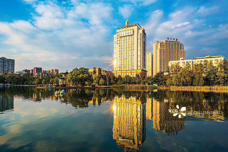 株洲神农公园风光图片素材