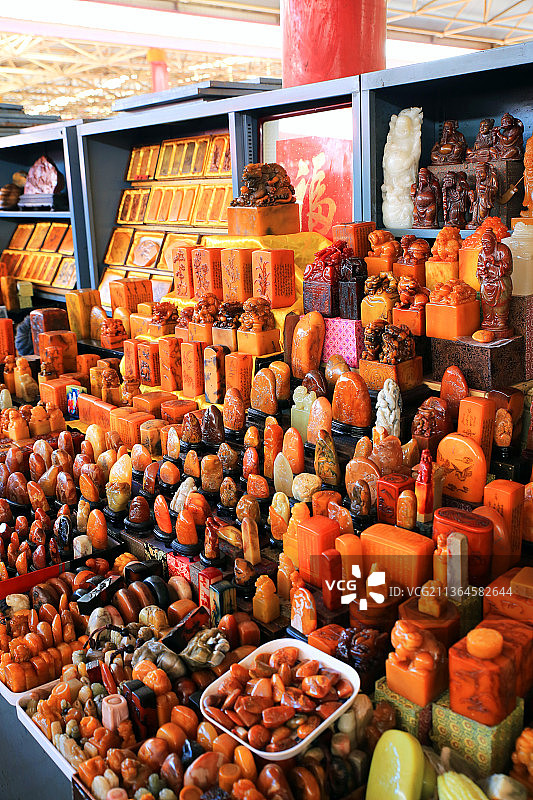 北京市潘家园旧货市场（古玩市场）图片素材