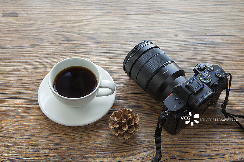 桌面上的咖啡图片素材