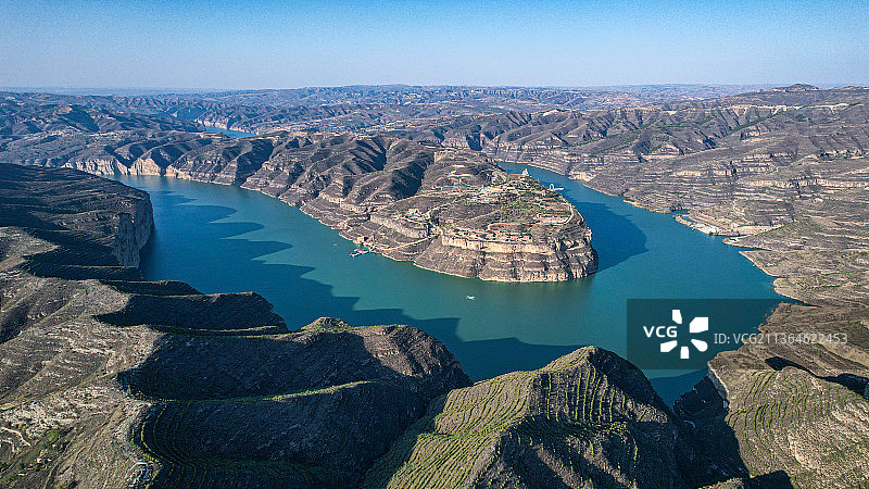 山西省黄河老牛湾图片素材