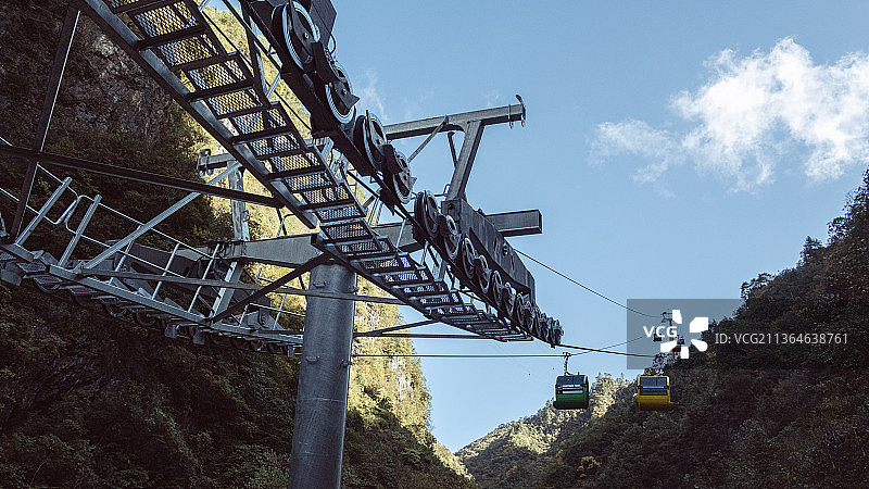 城口亢谷景区风光图片素材