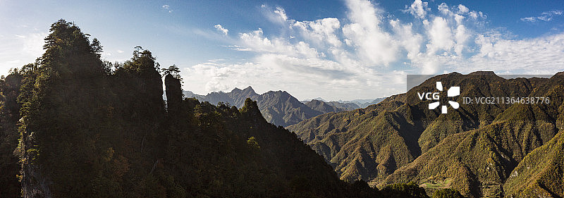 城口亢谷景区风光图片素材