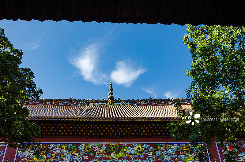 湖南衡阳南岳大庙古建筑图片素材