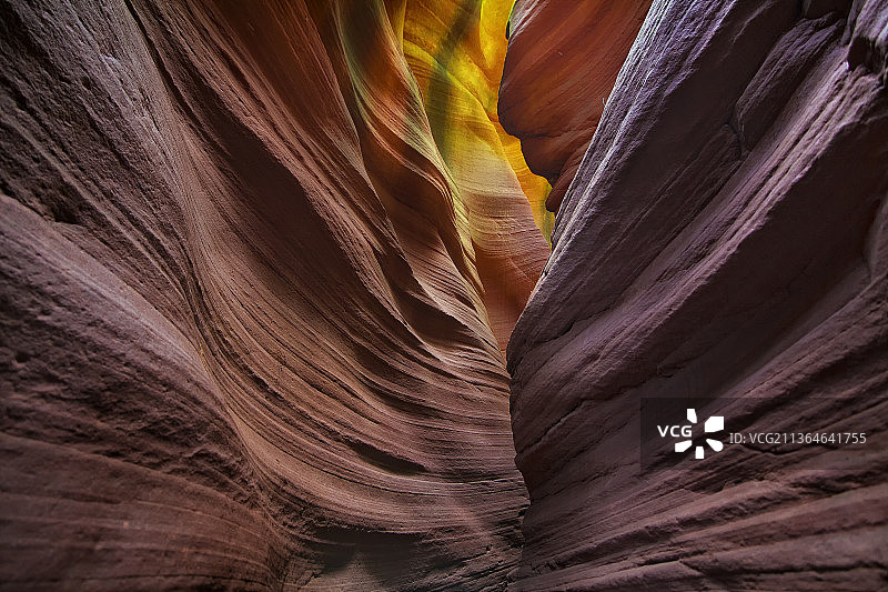 陕西甘泉县雨岔大峡谷图片素材