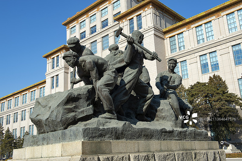 北京，军事博物馆。图片素材