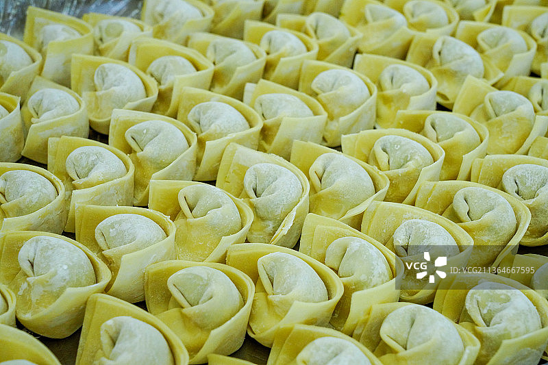 手工制作的大馄饨图片素材