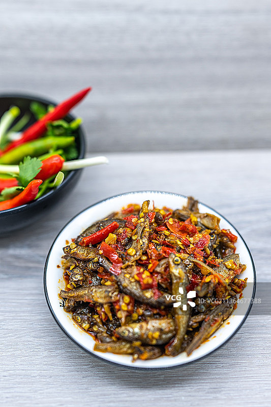 湖南特色美食.火焙鱼柴火鱼图片素材