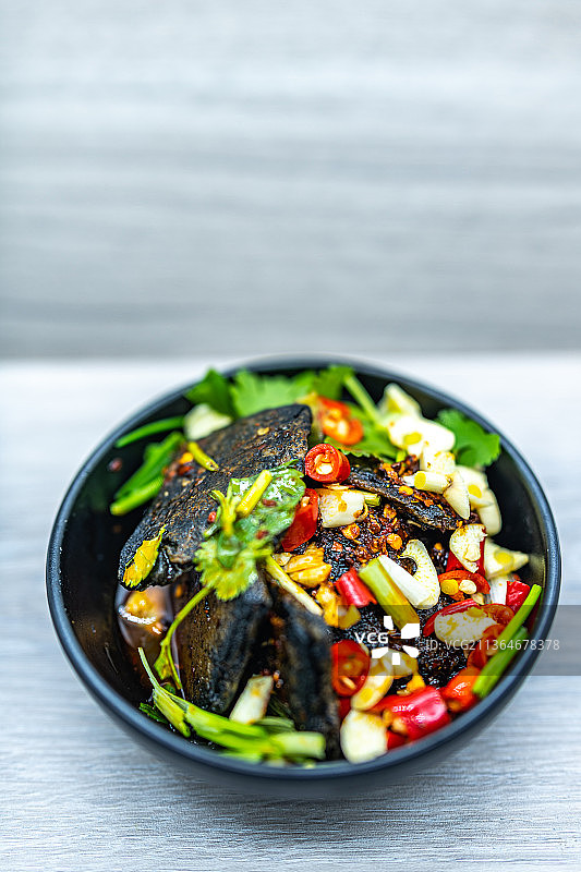 湖南特色美食小吃.长沙臭豆腐图片素材