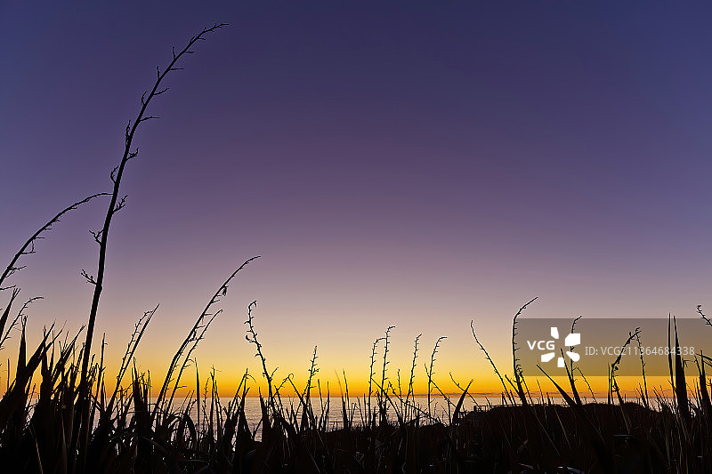 日落余晖图片素材