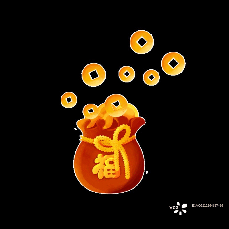 福袋动图元素图片素材