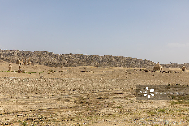 甘肃酒泉敦煌莫高窟图片素材