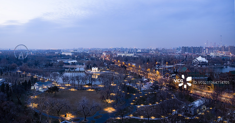 龙潭之夜图片素材