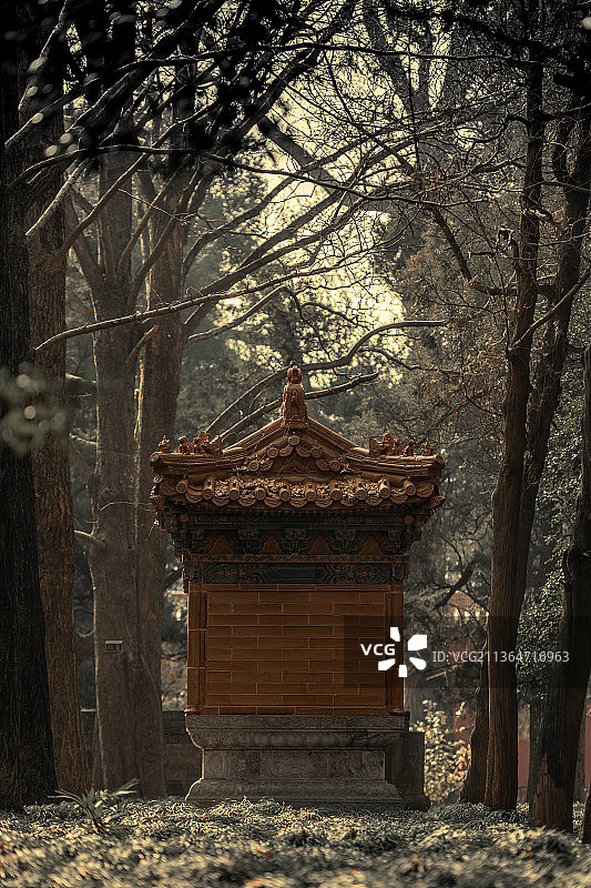 冬日明孝陵图片素材