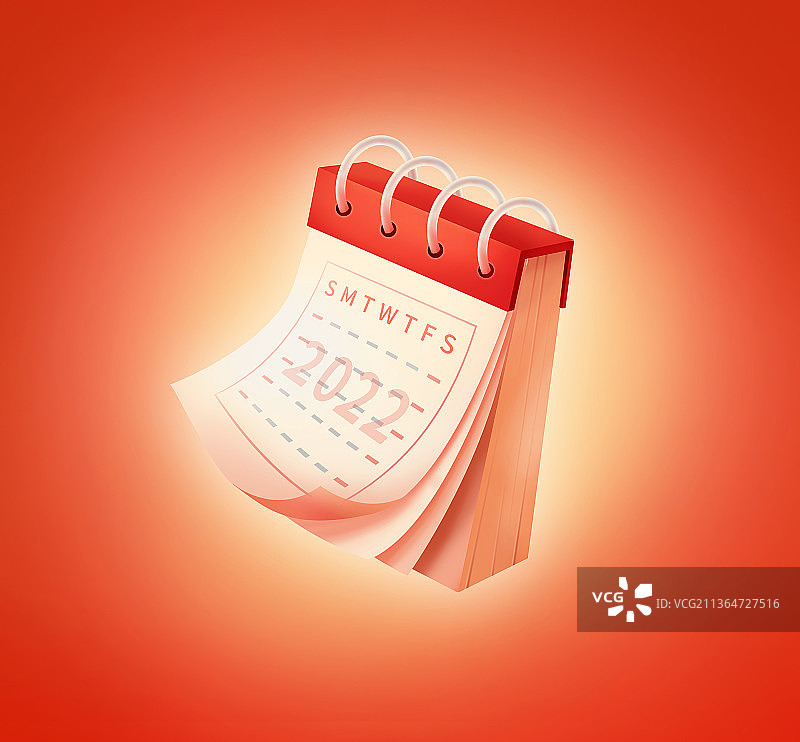 2022年台历计划表图片素材