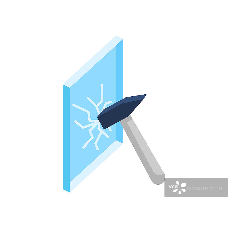 防震玻璃属性信息图图片素材