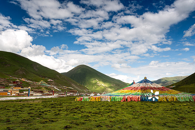 石渠风光图片素材