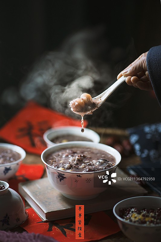 过了腊八就是年图片素材