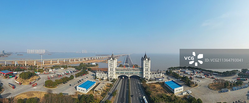 常州滆湖服务区图片素材