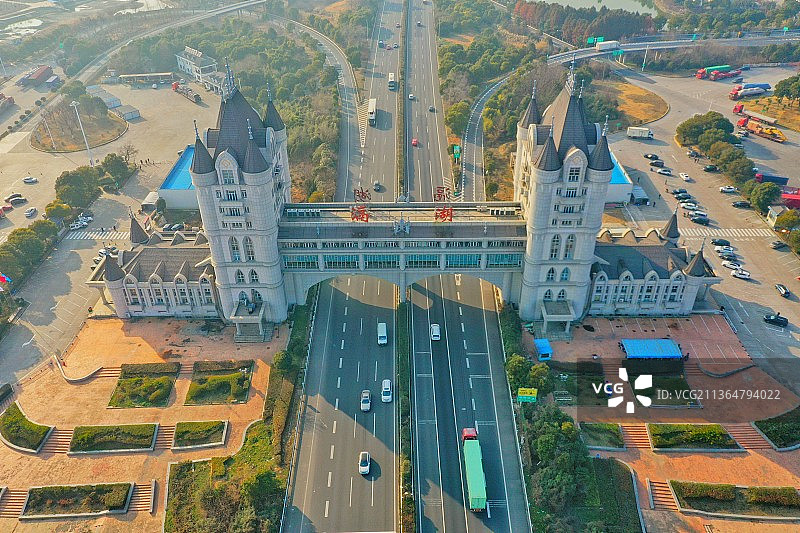 常州滆湖服务区图片素材