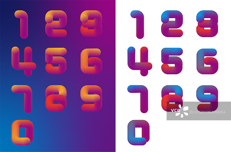 数字1-10图片素材