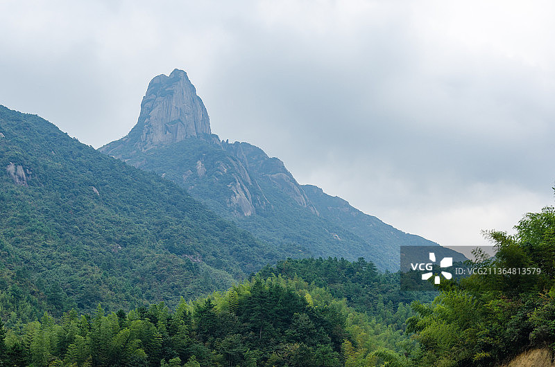 永州九嶷山三分石图片素材