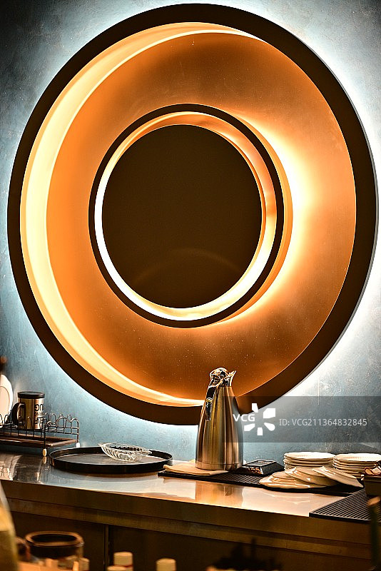 氛围感餐吧吧台酒吧调酒台图片素材