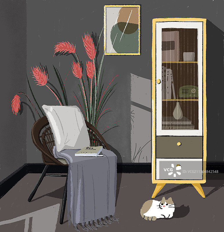 室内插图图片素材