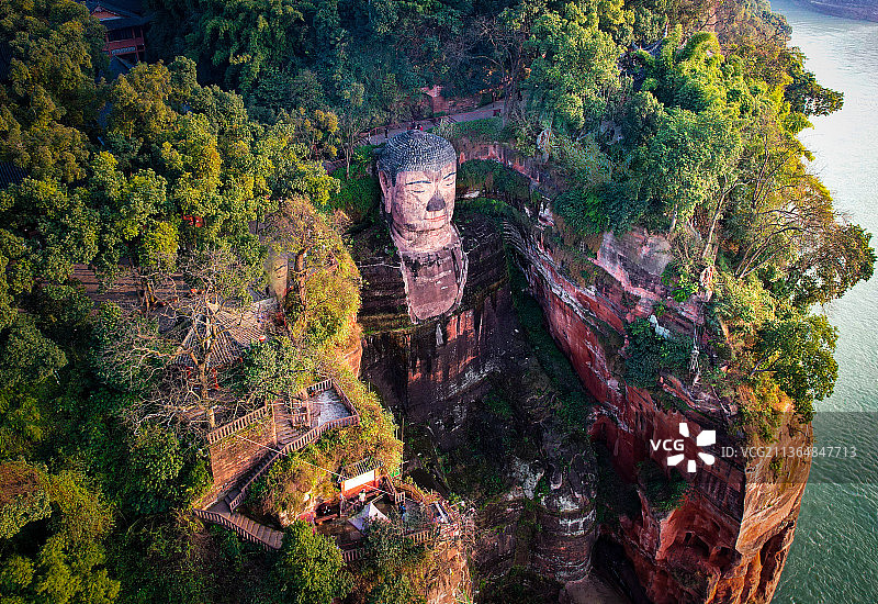 乐山大佛图片素材