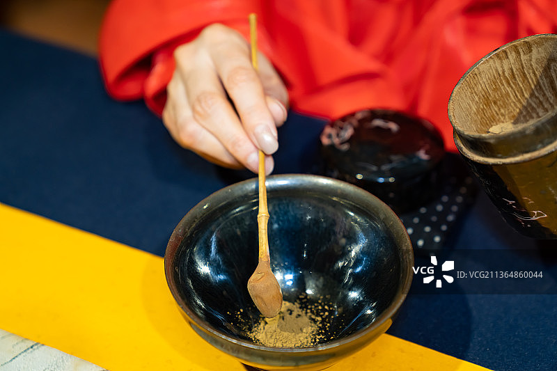 宋代点茶图片素材