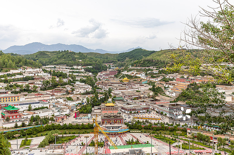 青海西宁塔尔寺图片素材