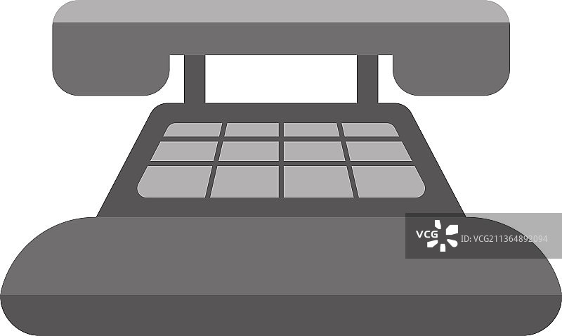 灰色数字电话图片素材