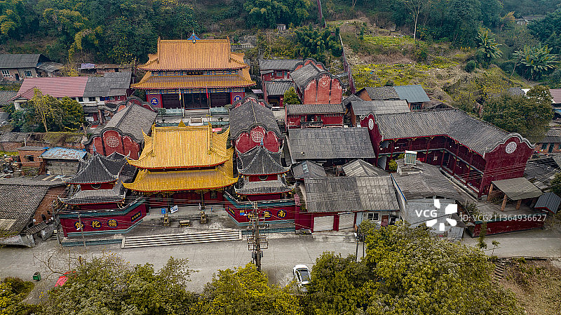 五通桥慈恩寺图片素材