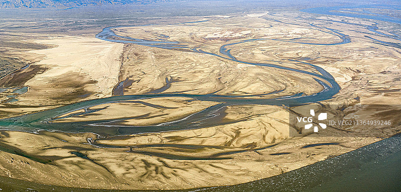 黄河之痕图片素材