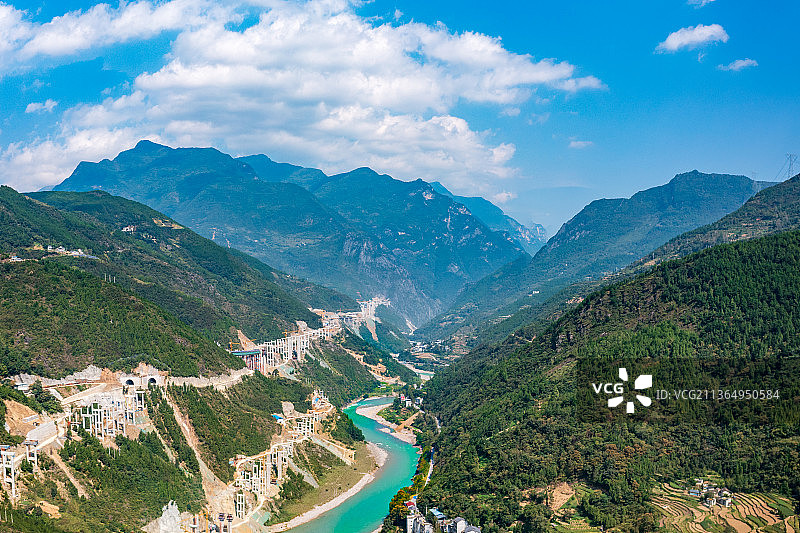 巫溪大宁河风光图片素材