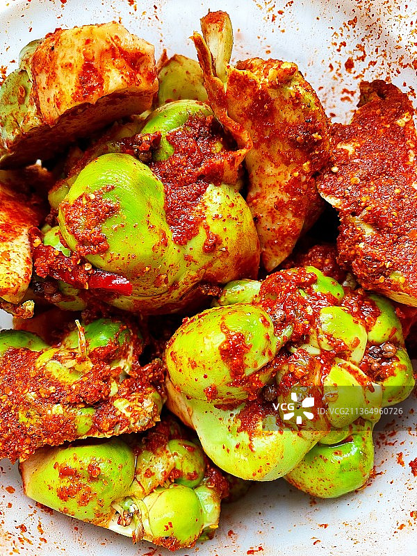 榨菜是中国非常传统的一种食物图片素材