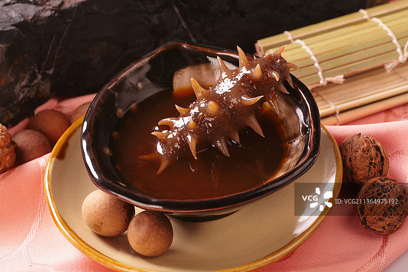 鲍汁海参图片素材