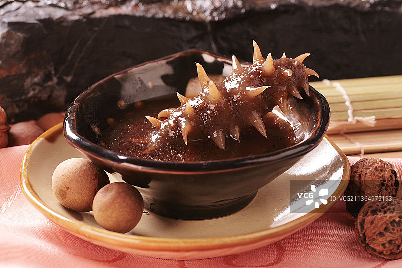 鲍汁海参图片素材