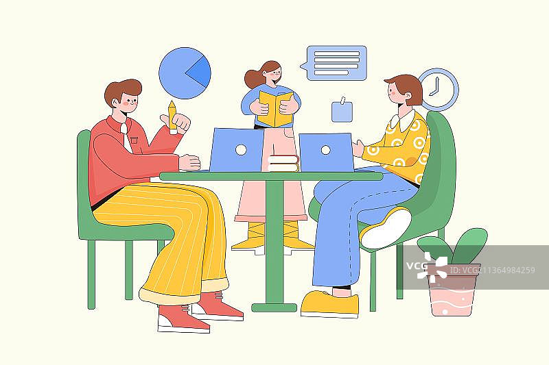 开会工作图片素材