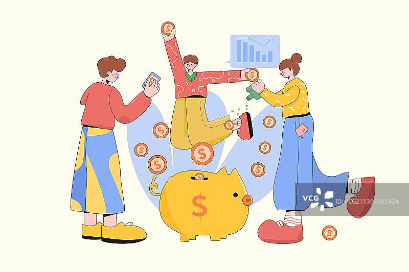 金融金猪图片素材