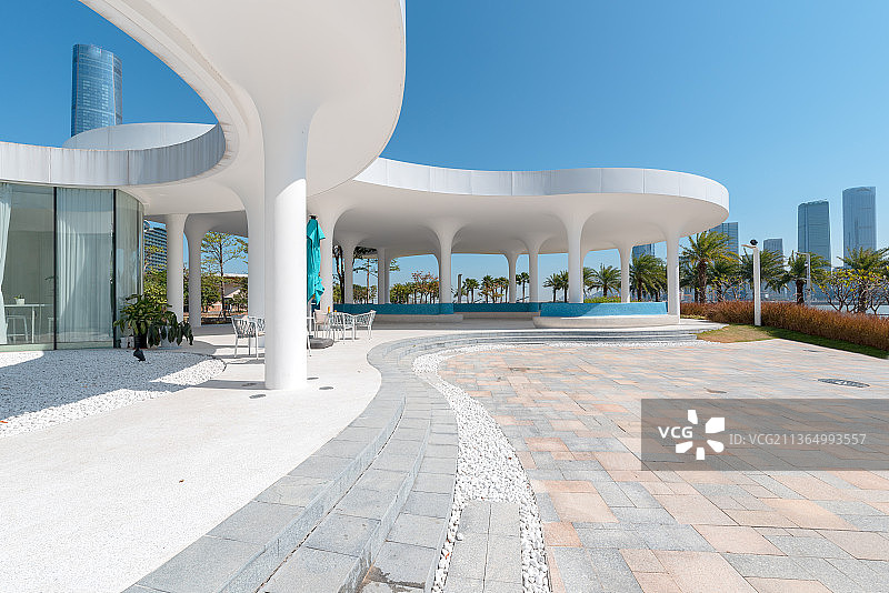 珠海横琴休闲驿站图片素材