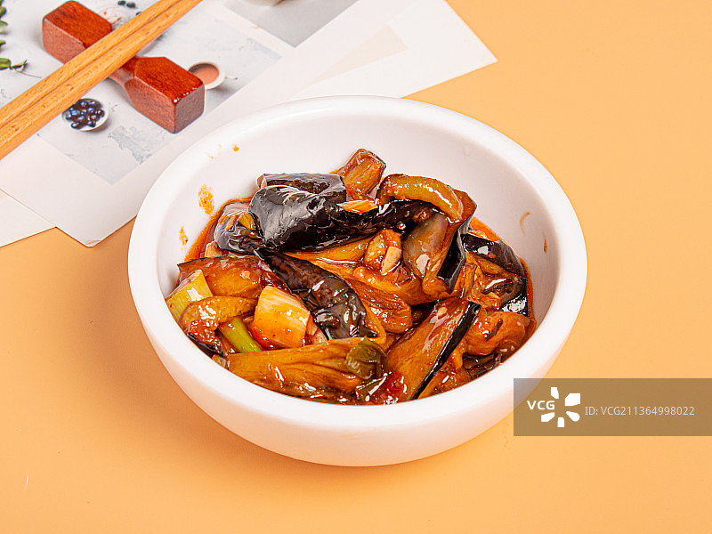 红烧茄子图片素材