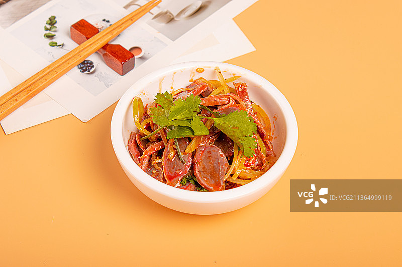 麻辣鸡胗图片素材