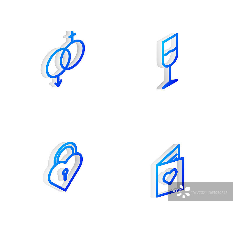 2.5D酒杯性别城堡图片素材