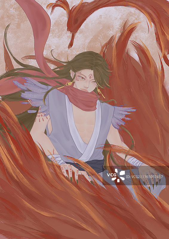 夏日炎帝图片素材