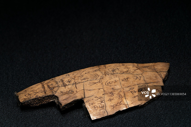 中国最早的文字，甲骨文图片素材