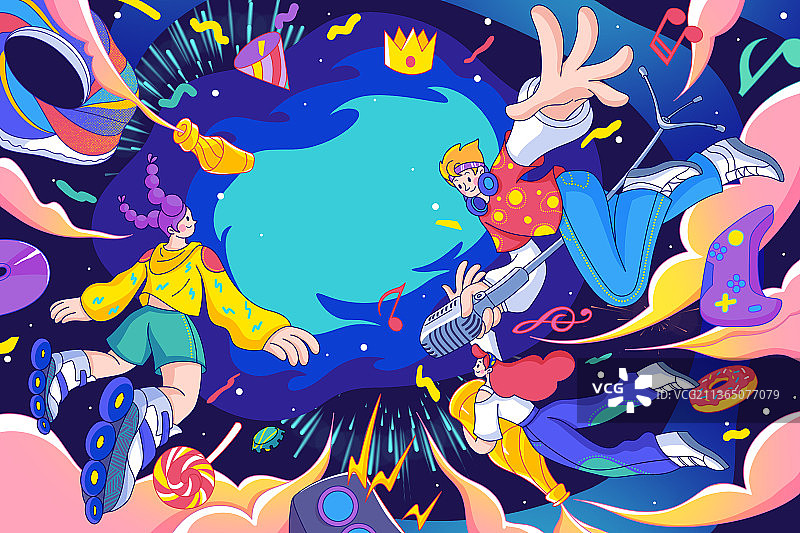 狂欢派对图片素材